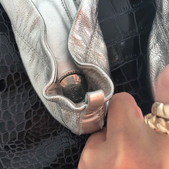 2025 Versus by VERSACE silver ballet city flats 38 - Picture 9 of 11